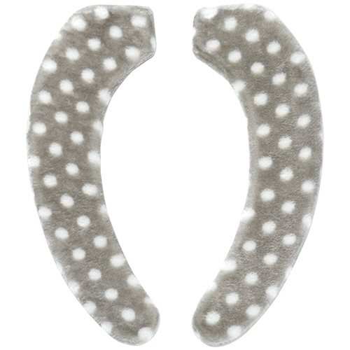 Petapon ふっくら便座ｼｰﾄ ﾎﾞｱﾀｲﾌﾟ ﾄﾞｯﾄﾓﾉﾄｰﾝ ｸﾞﾚｰ 1ﾊﾟｯｸ