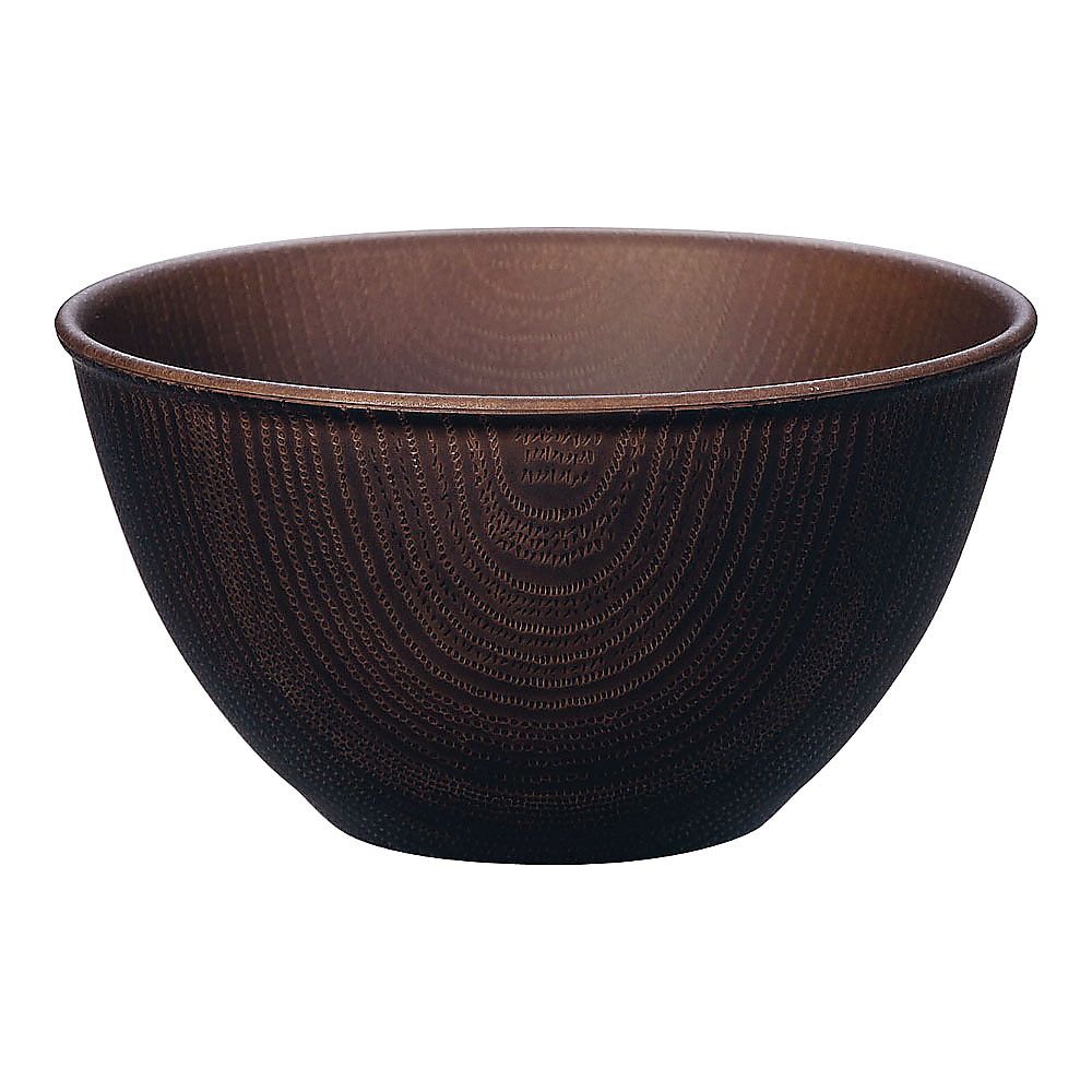 WOOD　スープボール　14.5cm　ダークブラウン画像