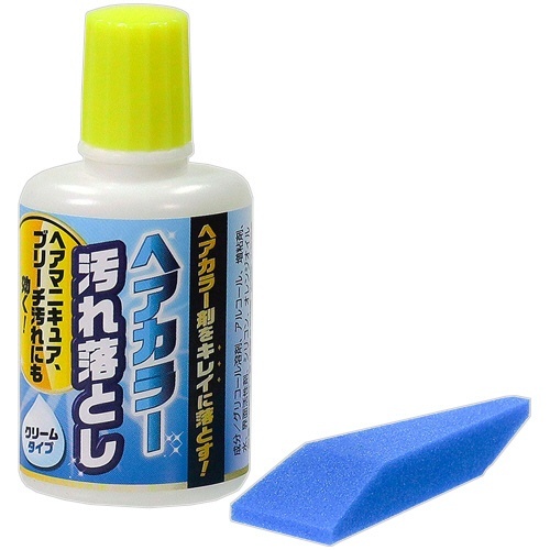 ヘアカラー汚れ落とし 25mL 専用スポンジ付 1本画像