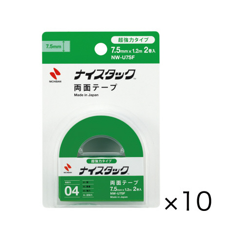 ナイスタック超強力　幅７．５ｍｍ×１．２ｍ×１０画像