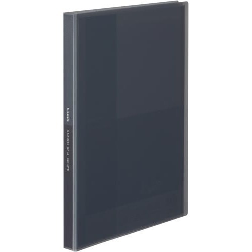 クリヤーブックグラッセルＡ４　４０枚ブラック×１０画像