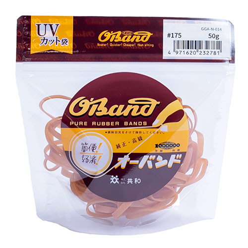 ｵｰﾊﾞﾝﾄﾞ #175 内径38mm 50g入 透明袋 1袋画像