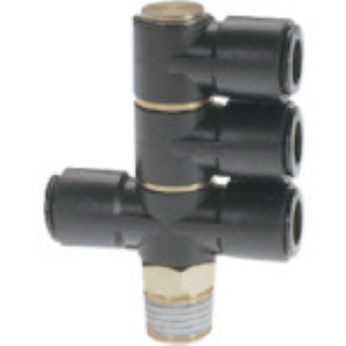 ﾌｼﾞﾄﾘﾌﾟﾙﾊﾞﾝｼﾞｮｰ(樹脂) 8mm R1/4 1個画像