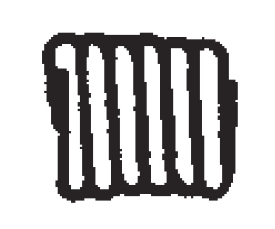 分留管用充てん物　コイルパック画像