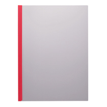 ｽﾗｲﾃﾞｨﾝｸﾞﾚｰﾙﾎﾙﾀﾞｰ A4ﾀﾃ 20枚収容 ﾚｯﾄﾞ 1ﾊﾟｯｸ(10冊)画像