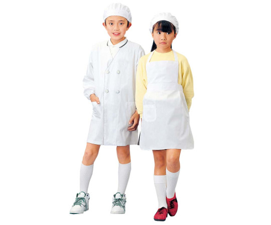 学童給食衣エプロン型　SKV362　S画像