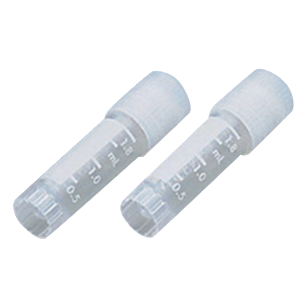 クライオバイアル（凍結保存用チューブ） 2mL 1箱（25本×20袋入）画像