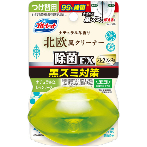 液体ﾌﾞﾙｰﾚｯﾄおくだけ 除菌EX ﾌﾚｸﾞﾗﾝｽ 北欧ﾚﾓﾝﾘｰﾌの香り 付替 67mL 1個画像