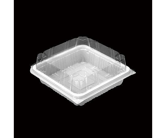 食品容器 嵌合フードパック サンドイッチ用 OPSW12-12（50）白 50枚入画像