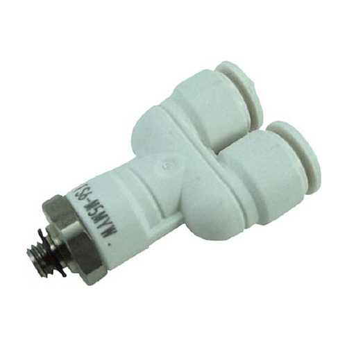 ﾀｯﾁｺﾈｸﾀｰﾌｧｲﾌﾞ ﾒｲﾙﾌﾞﾗﾝﾁﾜｲ(ﾎﾜｲﾄﾎﾞﾃﾞｨｰ)6mm･M5×0.8 1個画像