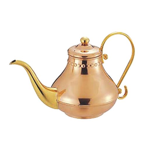 喫茶用品 銅アラジンコーヒーポット 5人用(900cc)画像