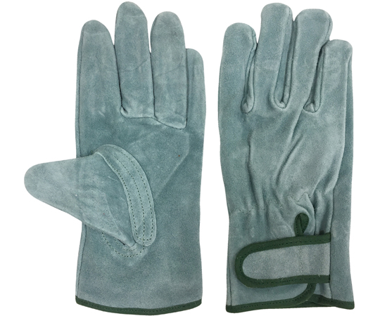 牛床革手袋　オイル加工　マジックテープ　Lサイズ画像