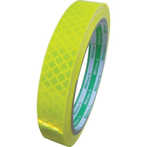 高輝度ﾌﾟﾘｽﾞﾑ反射ﾃｰﾌﾟ(蛍光色) 15mm×5m ﾚﾓﾝｲｴﾛｰ 1巻画像