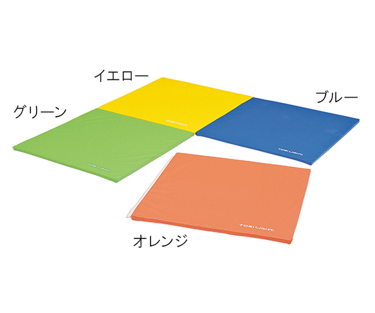 スポーツ軽量連結マット ブルー画像