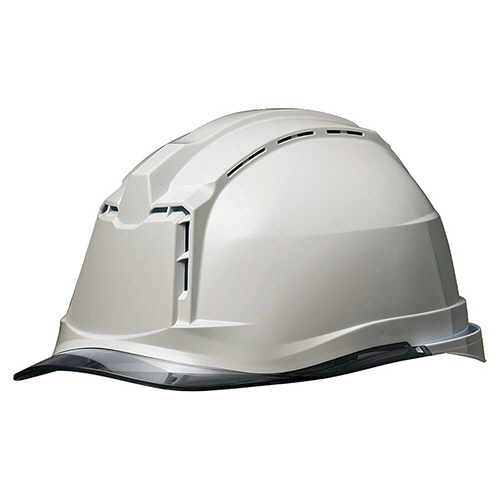 PC製ﾍﾙﾒｯﾄ(αﾗｲﾅｰ･ｸﾘｱﾊﾞｲｻﾞｰ･通気孔) SC-19 PCLV RA3 α ｸﾞﾚｰ/ｽﾓｰｸ 1個画像