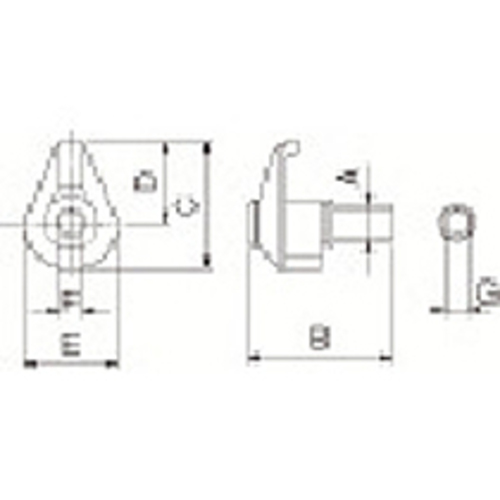 部品 ｸﾗﾝﾌﾟｾｯﾄ 1ｾｯﾄ画像