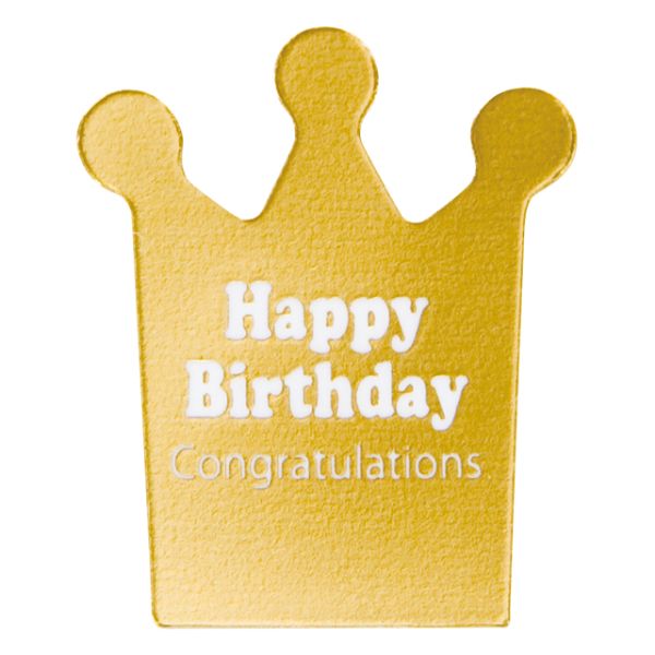 スウィーツ用品 バースデイケーキピック-1(100枚) ヘッズ画像