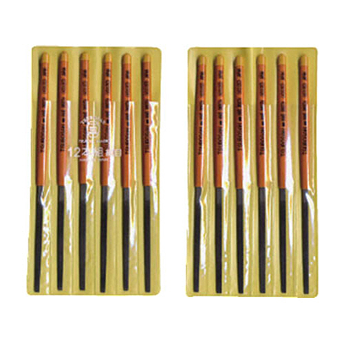 組ﾔｽﾘ 12本組(170mm) 平 細目 1ﾊﾟｯｸ(12本)画像