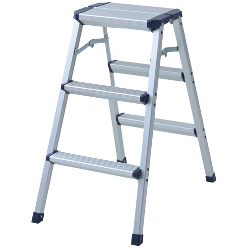 ｱﾙﾐ幅広踏み台 3段 1台
