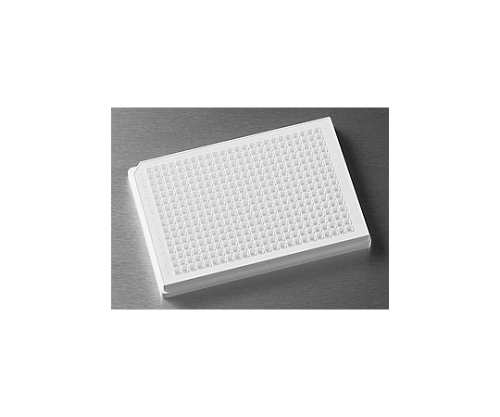 384ウェルローボリュームプレート白 丸底 無処理 フタなし 1ケース（10個×5パック入）画像