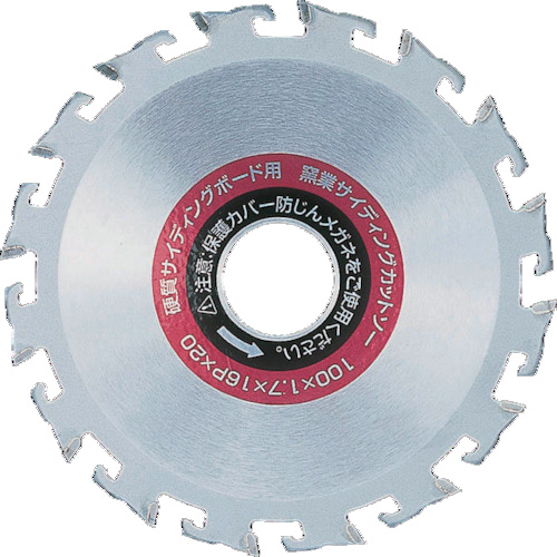 硬質ｻｲﾃﾞｨﾝｸﾞ用ﾁｯﾌﾟｿｰ 110×1.7×18P 1枚画像