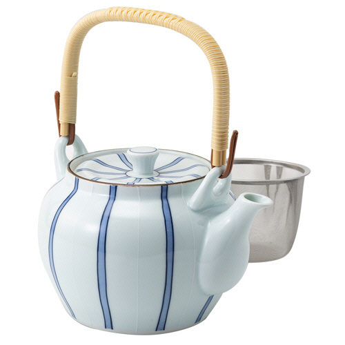 一珍呉須十草 MS8号 土瓶 約1325mL 1個画像