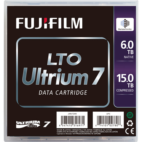 LTO Ultrium7 ﾃﾞｰﾀｶｰﾄﾘｯｼﾞ 6.0TB/15TB 1巻