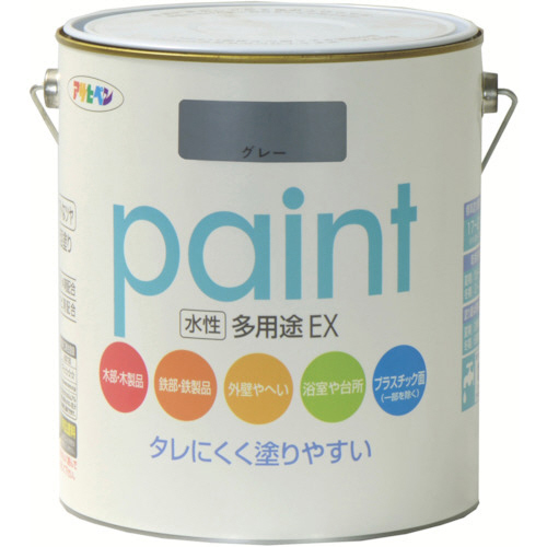 水性多用途EX 1.6L ｸﾞﾚｰ 1缶画像