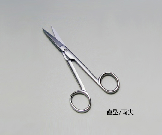 外科剪刀 ハズシ式140mm 直型 両尖画像