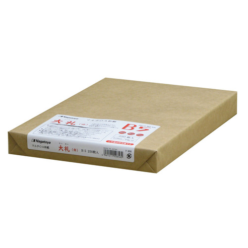 ﾏﾙﾁOA和紙 B5 大礼 白 1冊(250枚)画像