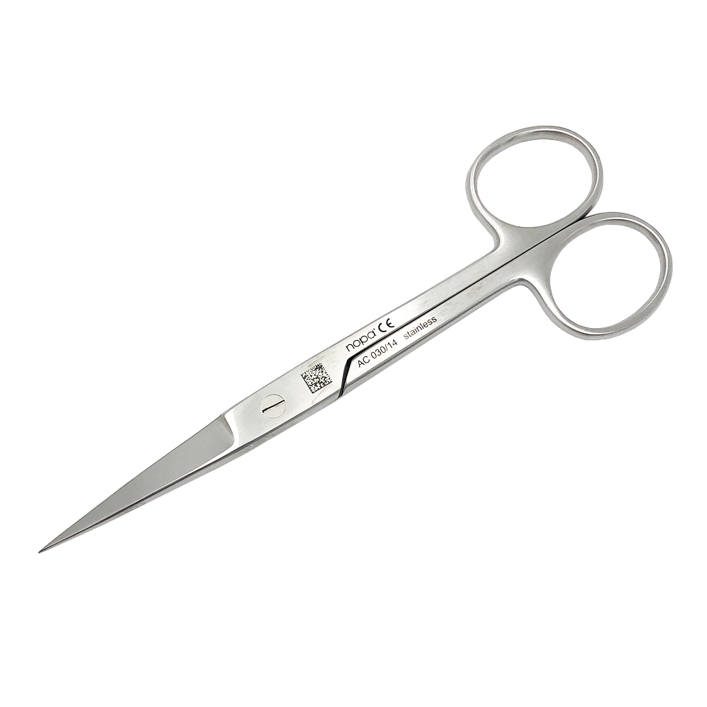 外科剪刃　両尖　直　145mm画像