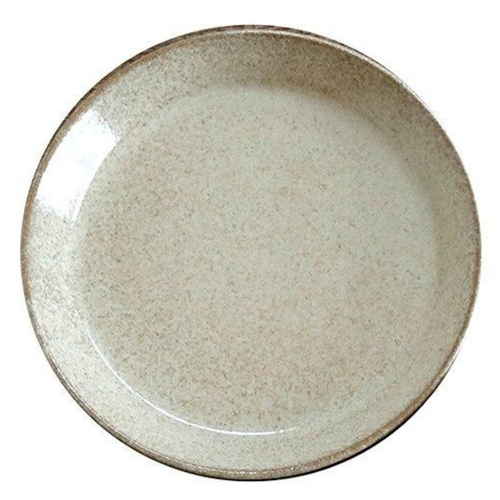 プレート 14cm 洋食器 ナチュラルカラー 磁器 食器 美濃焼 グレー画像