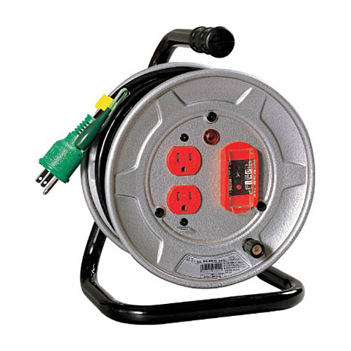 電工ﾄﾞﾗﾑ(ｺｰﾄﾞ10M)(単相100V) ｱｰｽ･ﾌﾞﾚｰｶｰ付 1台画像