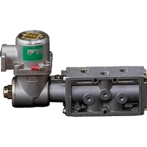 ﾊﾟｲﾛｯﾄ式 防爆形5ﾎﾟｰﾄ弁 4Fｼﾘｰｽﾞ(ｼﾝｸﾞﾙｿﾚﾉｲﾄﾞ) 1台画像