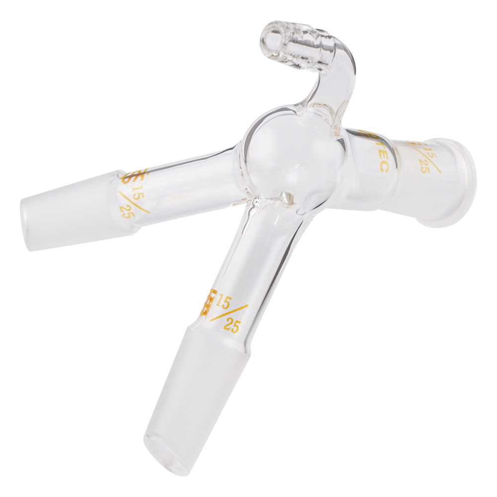 アダプター（二又・減圧用・角度約105°）　普通摺合画像