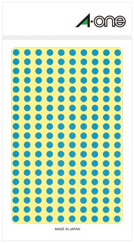 カラーラベル　丸型　５ｍｍ径　空画像