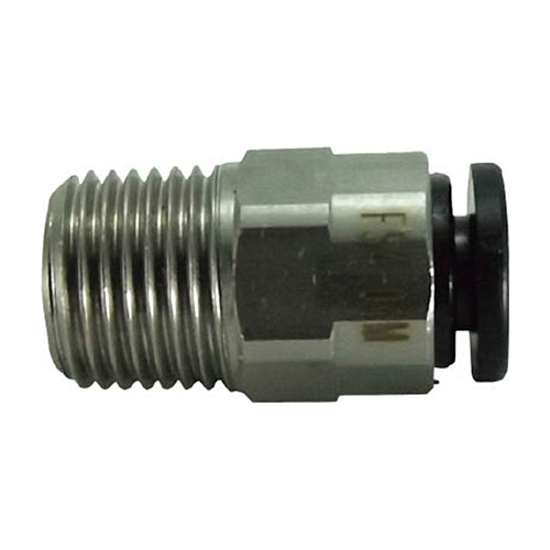 ﾀｯﾁｺﾈｸﾀｰﾌｧｲﾌﾞ ﾒｲﾙｺﾈｸﾀｰ 4mm･R1/8 1個画像