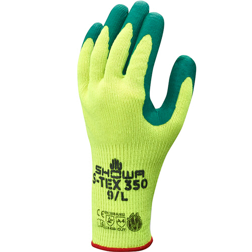 耐切創背抜き手袋 S-TEX 350 XL ｸﾞﾘｰﾝ 1双画像