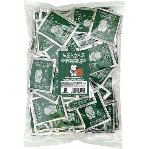 抹茶入玄米茶ティーバッグ　２．５ｇ　１００バッグ入画像