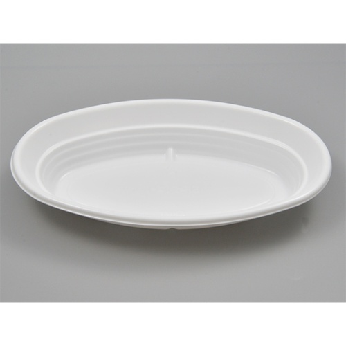 シーピー化成 カレー容器 BF-214-1ホワイト 本体 発泡画像