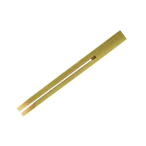 竹串 田楽串9cm 100本入 マスキ 複数の竹串が束ねられた状態でパッケージが見える。