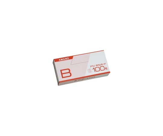 標準タイムカードB　20日・5日締め　100枚入×5箱