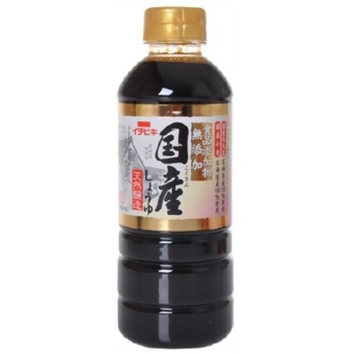 無添加国産しょうゆ 500ml 1ｾｯﾄ(8本)画像