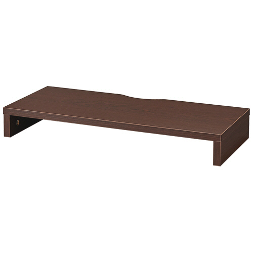 木製ﾃﾞｽｸ上ｽﾀﾝﾄﾞ 幅600×奥行250×高さ80mm ｺｺｱﾌﾞﾗｳﾝ 1台