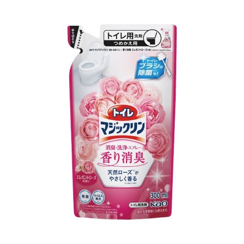 トイレマジックリン香り消臭エレガントローズ詰替画像