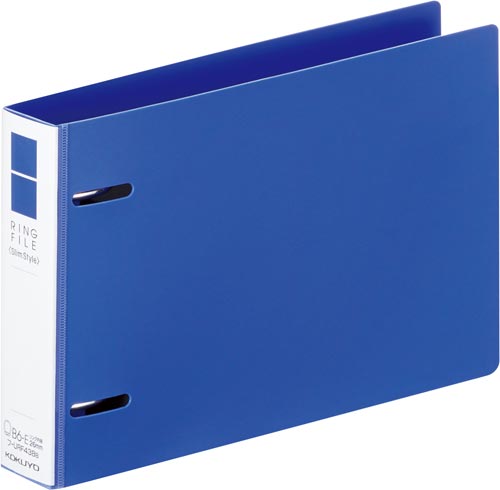 リングファイル＜スリム＞Ｂ６Ｅ・２２０青×１０