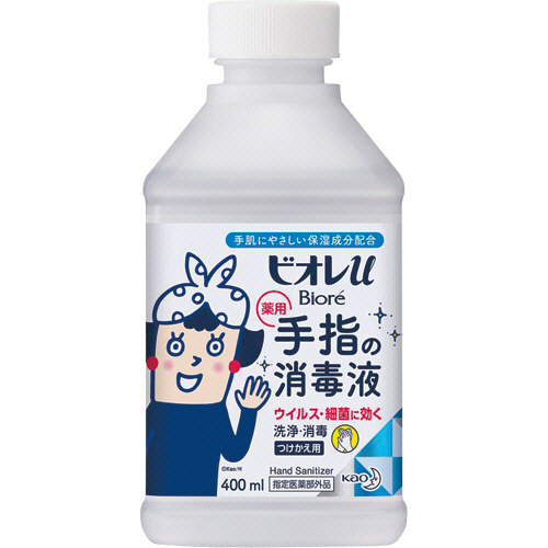 ﾋﾞｵﾚu 手指の消毒液 つけかえ用 400ml 1ｾｯﾄ(12本)画像