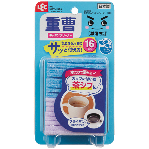 激落ちくん　キッチンクリーナー　重曹　1パック(16枚)画像