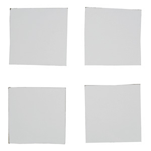 透明両面粘着ｺﾞﾑ 小(RoHS指令10準拠) 1ﾊﾟｯｸ(4枚)