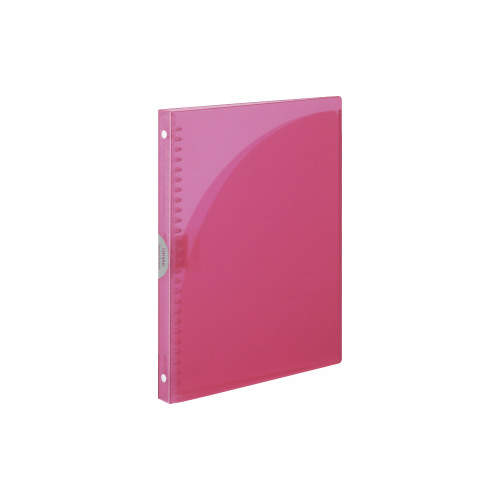 スライドバインダー＜アダプト＞スリム　Ｂ５　ピンク